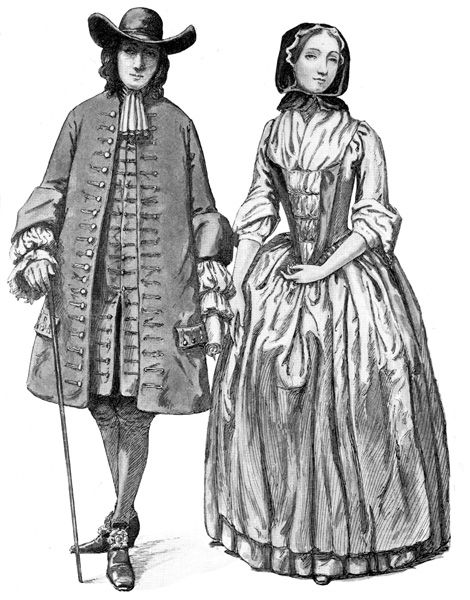 17th Century Colonial Dress