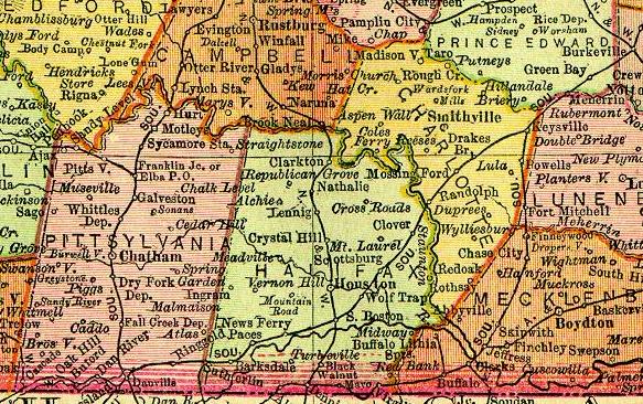 1895 Map of Charlotte County