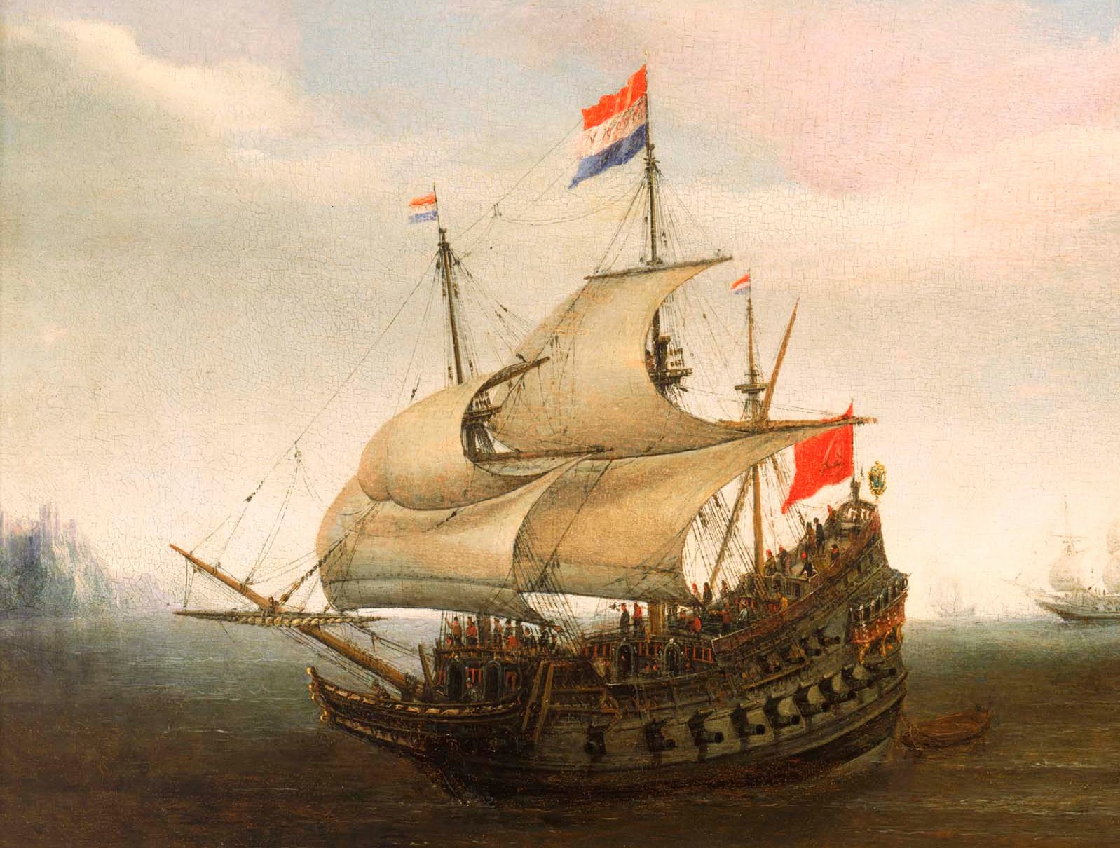 17th century Dutch ships