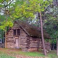 old log cabin