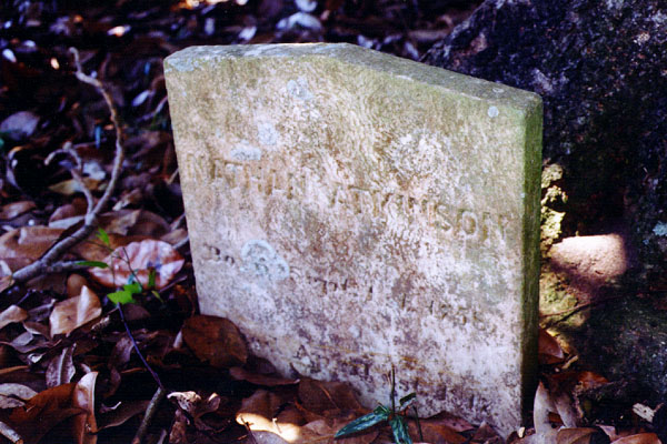 Nathan Atkinson grave