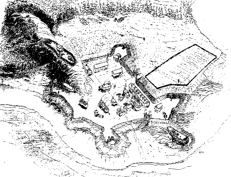 Popham Colony Map