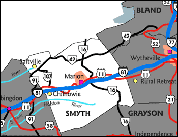 Virginia Map