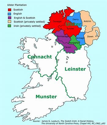 Map of Ulster