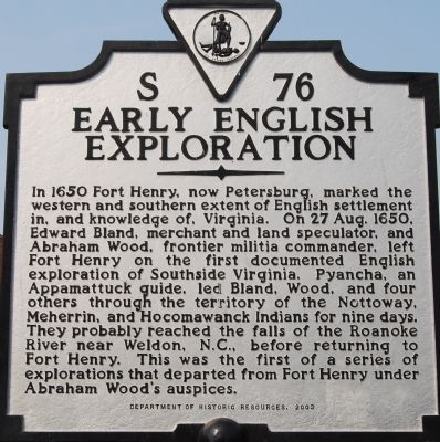 Fort Henry Marker